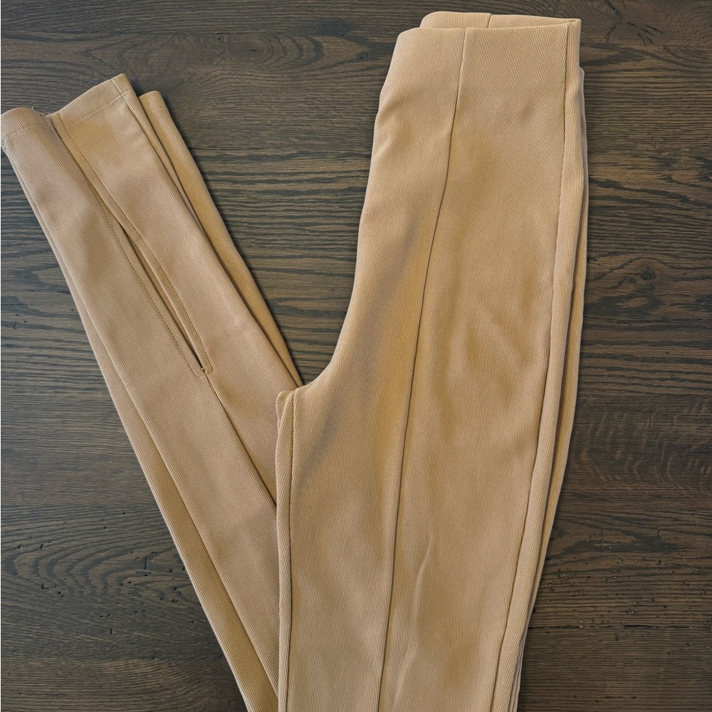 Zara High-Waisted Pants Riding Style Pants